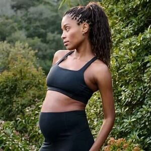 NWT Free People Movement Never Better Square Neck Sports Bra Maternity Small